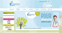 Desktop Screenshot of fondationsantegatineau.ca